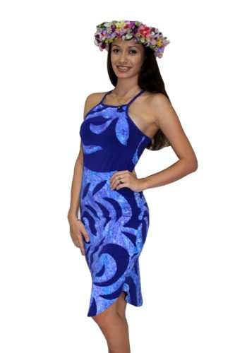 Tavarua Blu Spandex Dress
