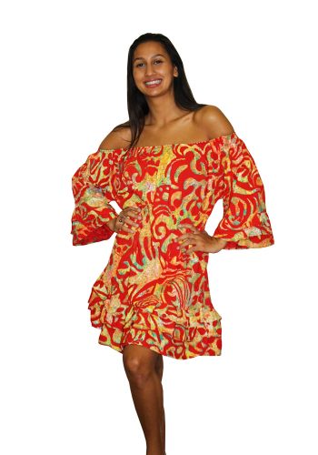 Ura II Rayon Dress