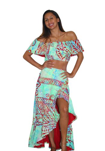 Opuhi I Skirt and Top Set