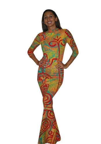 Hakahau II Spandex Dress