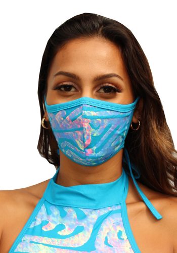 Tiki Spandex Mask