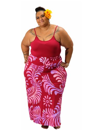 Tevaea I Bodysuit Skirt Set