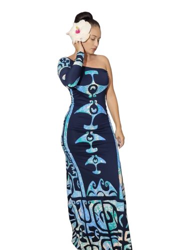 Haha'ua V Spandex Dress