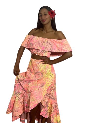 Air Tahiti II Skirt and Top Set