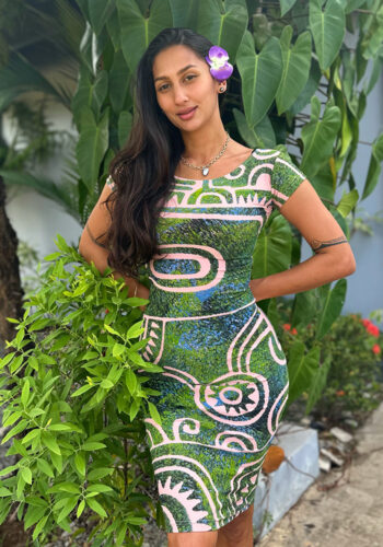 Hakahau I Spandex Dress